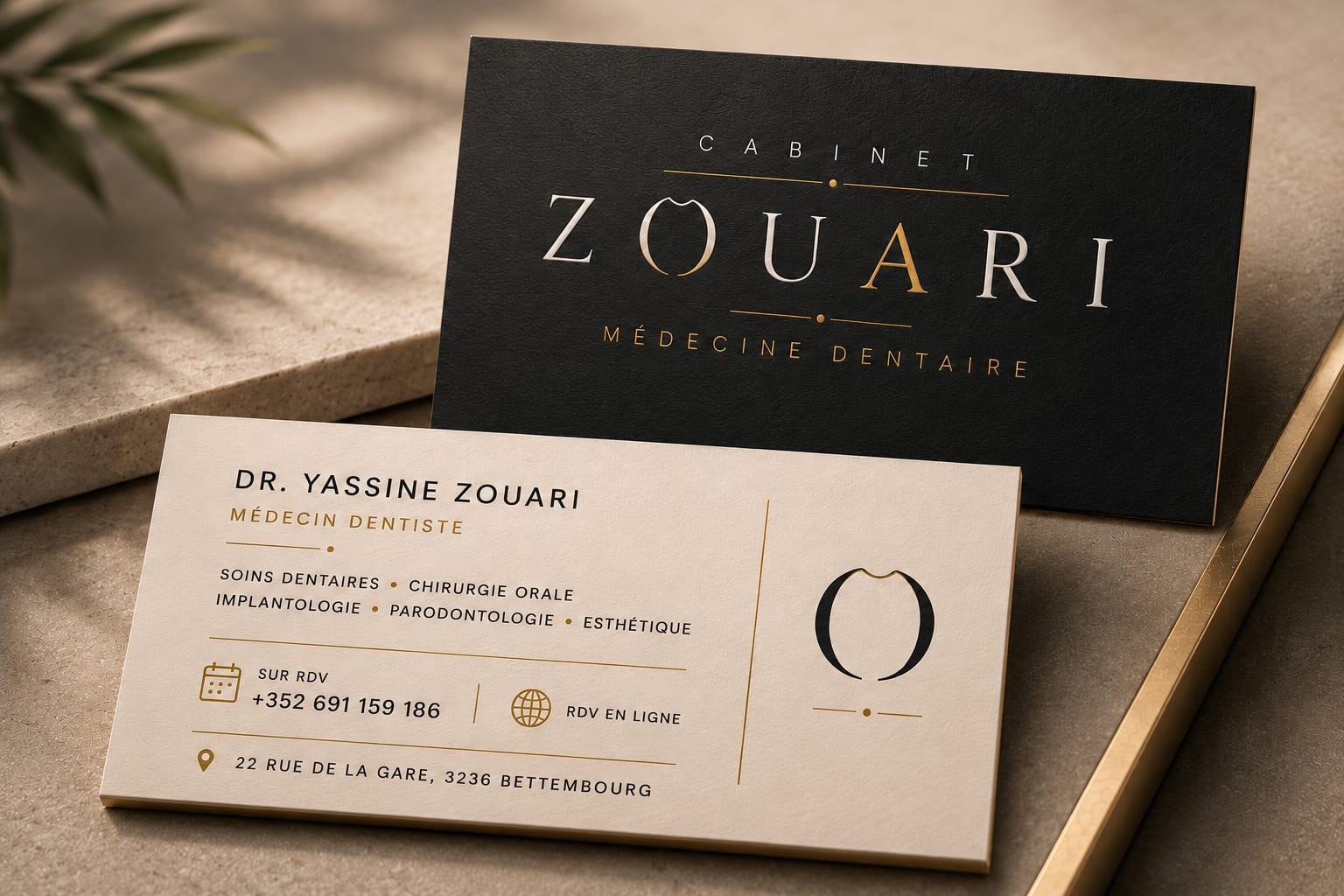 Carte de visite du Cabinet ZOUARI
